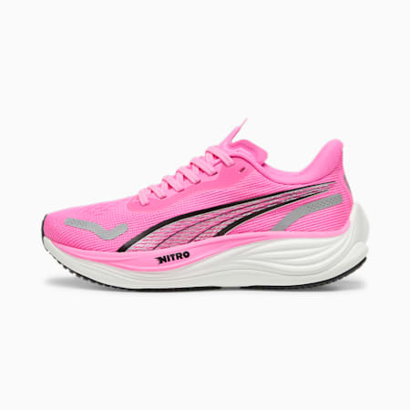 Velocity NITRO™ 3 Women's Running Shoes, Poison Pink-PUMA Black-PUMA Silver, small-AUS