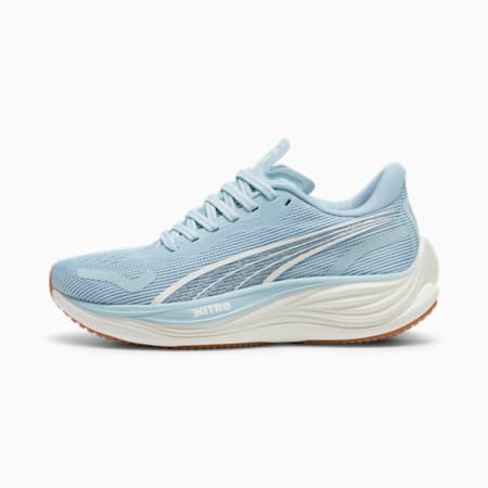 Damskie buty do biegania Velocity NITRO™ 3, Turquoise Surf-Gray Fog-Warm White, small