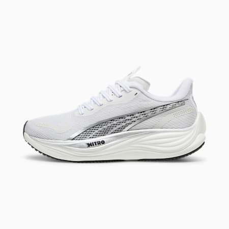 Scarpe da running Velocity NITRO™ 3 da donna, PUMA White-PUMA Silver-PUMA Black, small