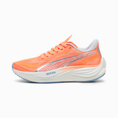 Velocity NITRO™ 3 Women's Running Shoes, Neon Citrus-PUMA Silver-Silver Mist, small-NZL