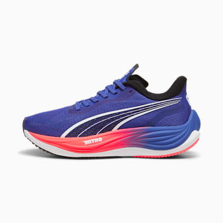 Velocity NITRO™ 3 Women's Running Shoes, Lapis Lazuli-Sunset Glow, small-THA