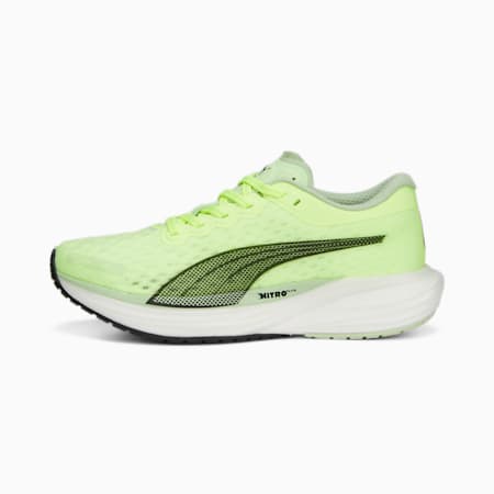 รองเท้าวิ่งผู้หญิง Deviate NITRO 2 Run 75, Fast Yellow-Light Mint, small-THA