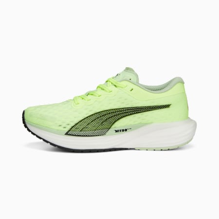 Deviate NITRO 2 Run 75 Running Shoes Women, Fast Yellow-Light Mint, small-THA