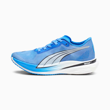 Sepatu Lari Wanita Deviate NITRO Elite 2, Fire Orchid-Ultra Blue-PUMA White, small-IDN