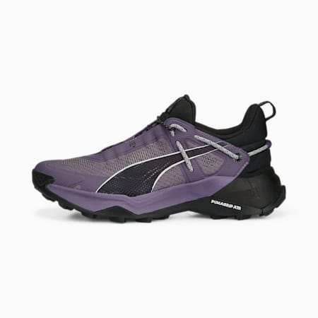 Damskie buty turystyczne Explore NITRO, Purple Charcoal-PUMA Black-PUMA Silver, small