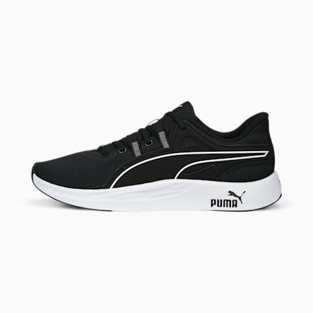 Better Foam Legacy Unisex Running Shoes, PUMA Black-PUMA White-Cool Dark Gray, small-AUS