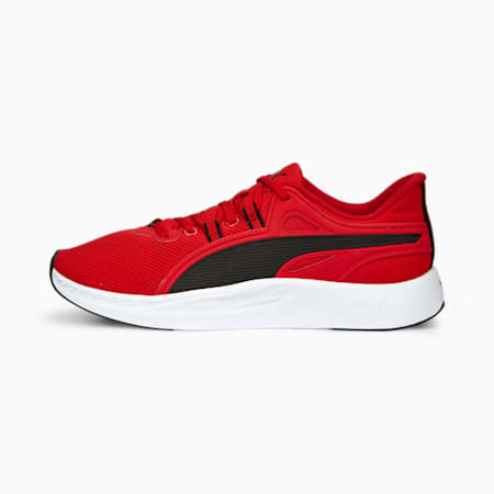 BETTER FOAM Legacy Unisex Running Shoes, For All Time Red-PUMA Black-PUMA White, small-AUS