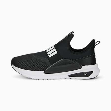 Softride Enzo Evo Slip-On Unisex Shoes, PUMA Black-PUMA White, small-NZL