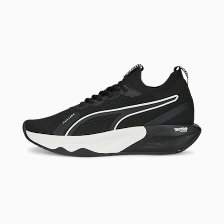 Sepatu Training Wanita PWR XX NITRO Luxe, PUMA Black-PUMA White, small-IDN