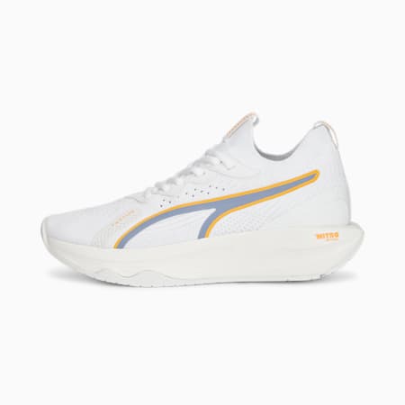 PWR XX NITRO Luxe Women's Training Shoes, PUMA White-Filtered Ash-Clementine, small-AUS