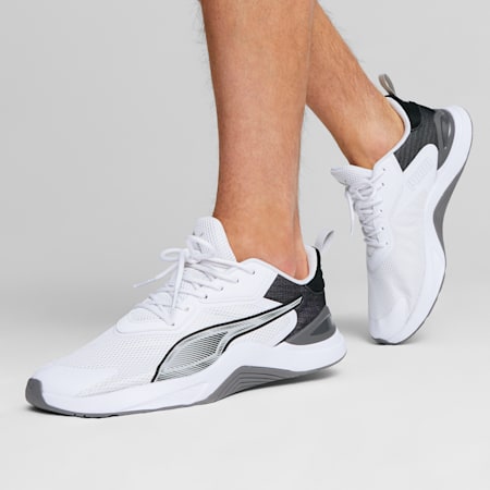 Training shoes white on sale