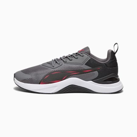 Infusion Training Shoes, Cool Dark Gray-PUMA Black-Fire Orchid-PUMA White, small-THA