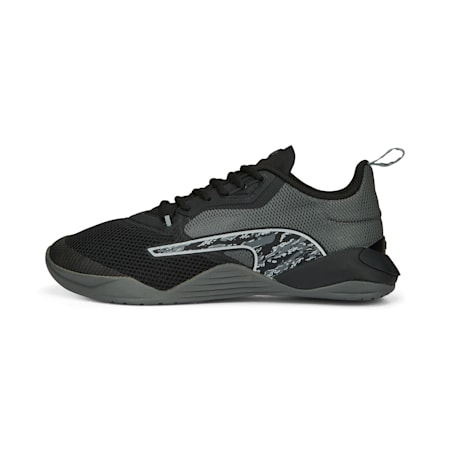 Fuse 2.0 Tiger Camo Men's Training Shoes, PUMA Black-Cool Dark Gray-Cool Mid Gray, small-AUS
