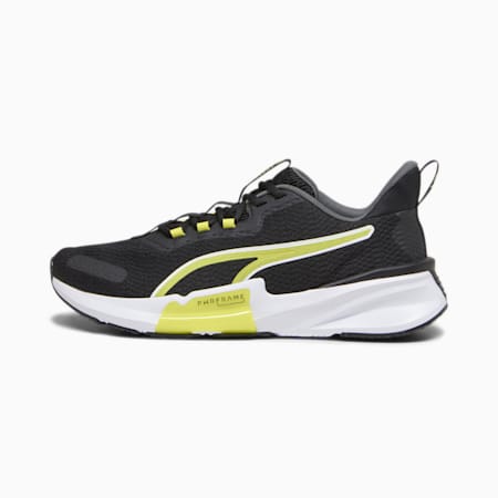 Chaussures de fitness et training PWRFrame TR 2 Homme, PUMA Black-Yellow Burst-PUMA White, small