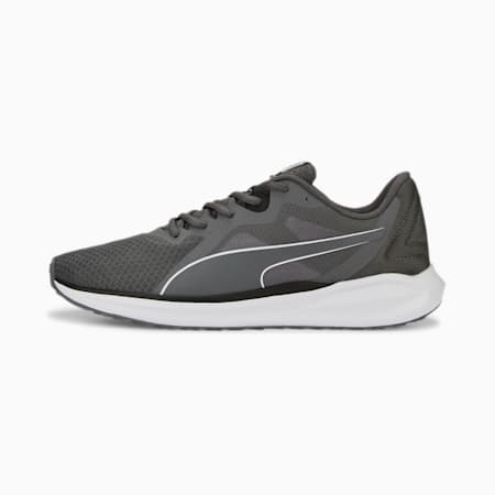Twitch Runner Fresh Unisex Running Shoes, Cool Dark Gray-PUMA Black, small-AUS