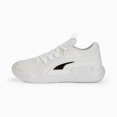 Chaussures de basketball Court Rider Chaos Jewel, PUMA White-PUMA Black, small-DFA