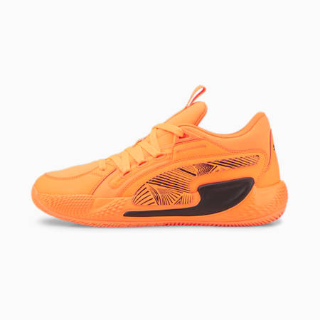 Court Rider Chaos Laser Unisex Basketball Shoes, Ultra Orange, small-IND