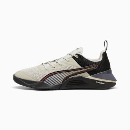 Fuse 3.0 Men's Training Shoes, Vapor Gray-Mars Red-PUMA Black, small-AUS