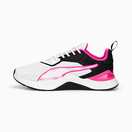 Infusion Training Shoes Women, PUMA White-PUMA Black-Ravish, small-DFA