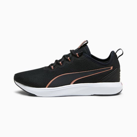 Softride Cruise 2 Unisx Running Shoes, PUMA Black-Rose Gold-PUMA White, small-AUS