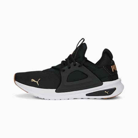 Softride Enzo Evo Better Unisex Running Shoes, PUMA Black-PUMA Gold, small-AUS
