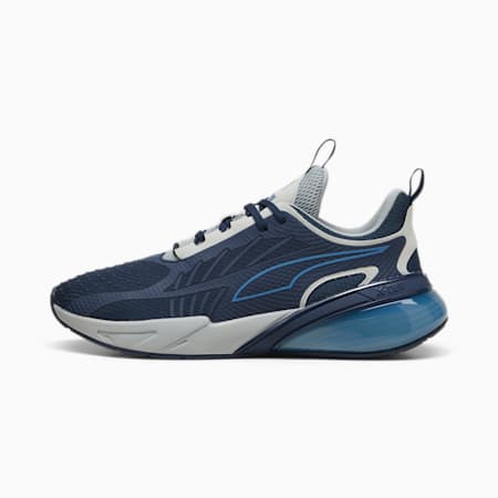 X-Cell Action Running Shoes, Club Navy-Cool Mid Gray-Blue Horizon, small-IDN