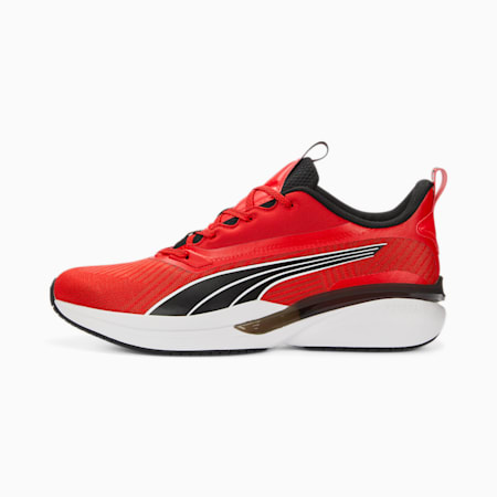 Hyperdrive ProFoam SPEED Unisex Running Shoes, For All Time Red-PUMA Black-Feather Gray, small-AUS