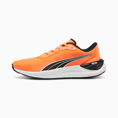 รองเท้าวิ่ง Electrify NITRO 3 Running Shoes, Neon Citrus-PUMA Black, small-THA