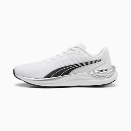 Electrify NITRO 3 Men's Running Shoes, PUMA White-PUMA Black-PUMA Silver, small-AUS