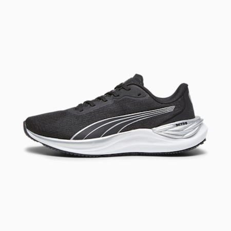 Electrify NITRO™ 3 Women's Running Shoes, PUMA Black-PUMA Silver, small-THA