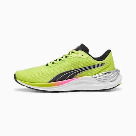 Electrify NITRO™ 3 hardloopschoenen voor dames, Lime Pow-PUMA Black-Poison Pink, small