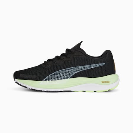 Velocity NITRO 2 Run 75 Running Shoes Women, PUMA Black-Light Mint, small-DFA