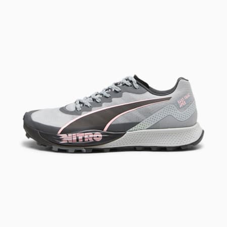 Fast-Trac Apex NITRO Running Shoes Women, Koral Ice-Cool Mid Gray-PUMA Black, small-AUS