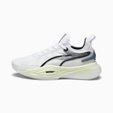 รองเท้าออกกำลังกายผู้ชาย PWR NITRO SQD, PUMA White-PUMA Black, small-THA