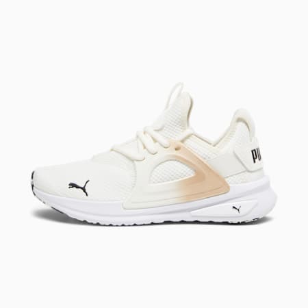 Softride Enz Evo Molt Met Women s Running Shoes Warm White PUMA Gold PUMA Black PUMA SHOP ALL PUMA PUMA