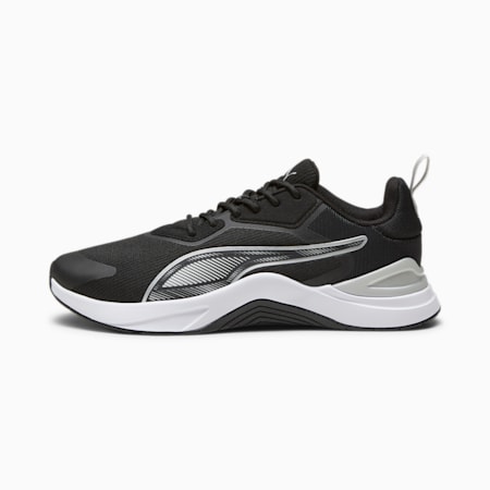 Infusion Premium Unisex Training Shoes, PUMA Black-PUMA White, small-AUS