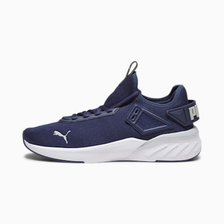 Amare Fresh Running Shoes, PUMA Navy-PUMA White-Ash Gray, small-SEA