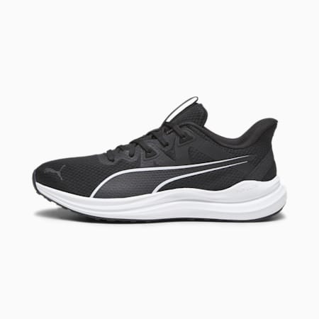 Reflect Lite Unisex Running Shoes, PUMA Black-PUMA Black-PUMA White, small-AUS