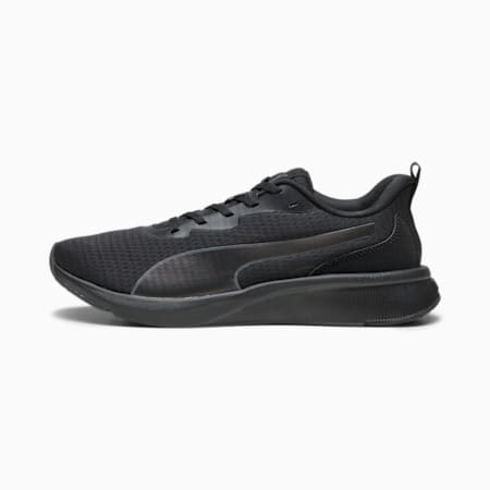 Flyer Lite Running Shoes, PUMA Black-Cool Dark Gray, small-THA
