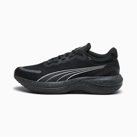 Scend Pro Unisex Running Shoes, PUMA Black-Cool Dark Gray-PUMA Silver, small-AUS