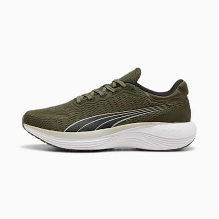 Scend Pro Running Shoes, Dark Olive, small
