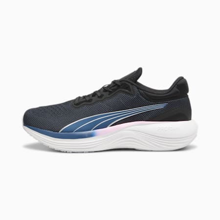 Scend Pro Engineered Running Shoes, PUMA Black-Strong Gray-Ocean Tropic, small-SEA