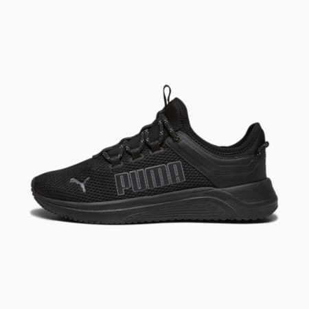 Softride Astro Slip-on Running Shoes, PUMA Black-Cool Dark Gray, small-SEA