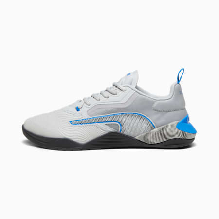 Fuse 2.0 Hyperwave Men's Training Shoes, Ash Gray-PUMA Black-Ultra Blue, small-AUS