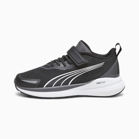 PUMA Kruz Sneakers - Kids 4-8 years, PUMA Black-PUMA White-Dark Coal-PUMA Silver, small-AUS