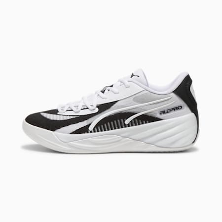 All-Pro NITRO Team Basketball Shoes, PUMA White-PUMA Black, small-AUS