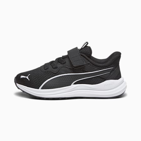 Reflect Lite Running Shoes - Kids 4-8 years, PUMA Black-PUMA White, small-AUS
