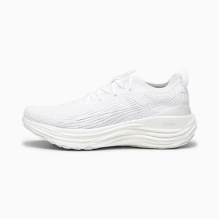 ForeverRun NITRO Knit Men's Running Shoes, PUMA White-Feather Gray, small-AUS