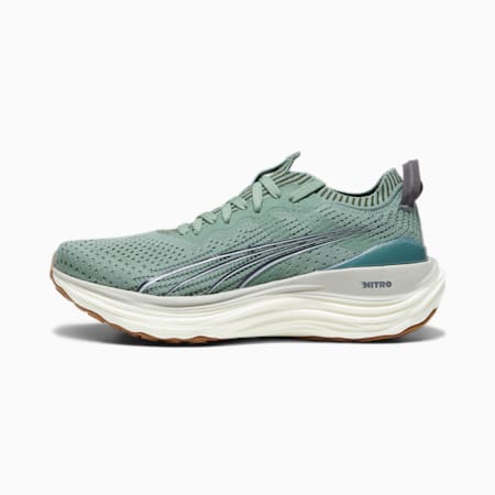 ForeverRun NITRO Knit Women's Running Shoes, Eucalyptus-Warm White, small-SEA