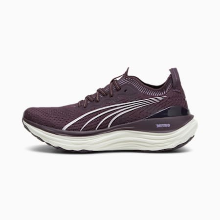 ForeverRun NITRO Knit Laufschuhe Damen, Midnight Plum-Vapor Gray, small